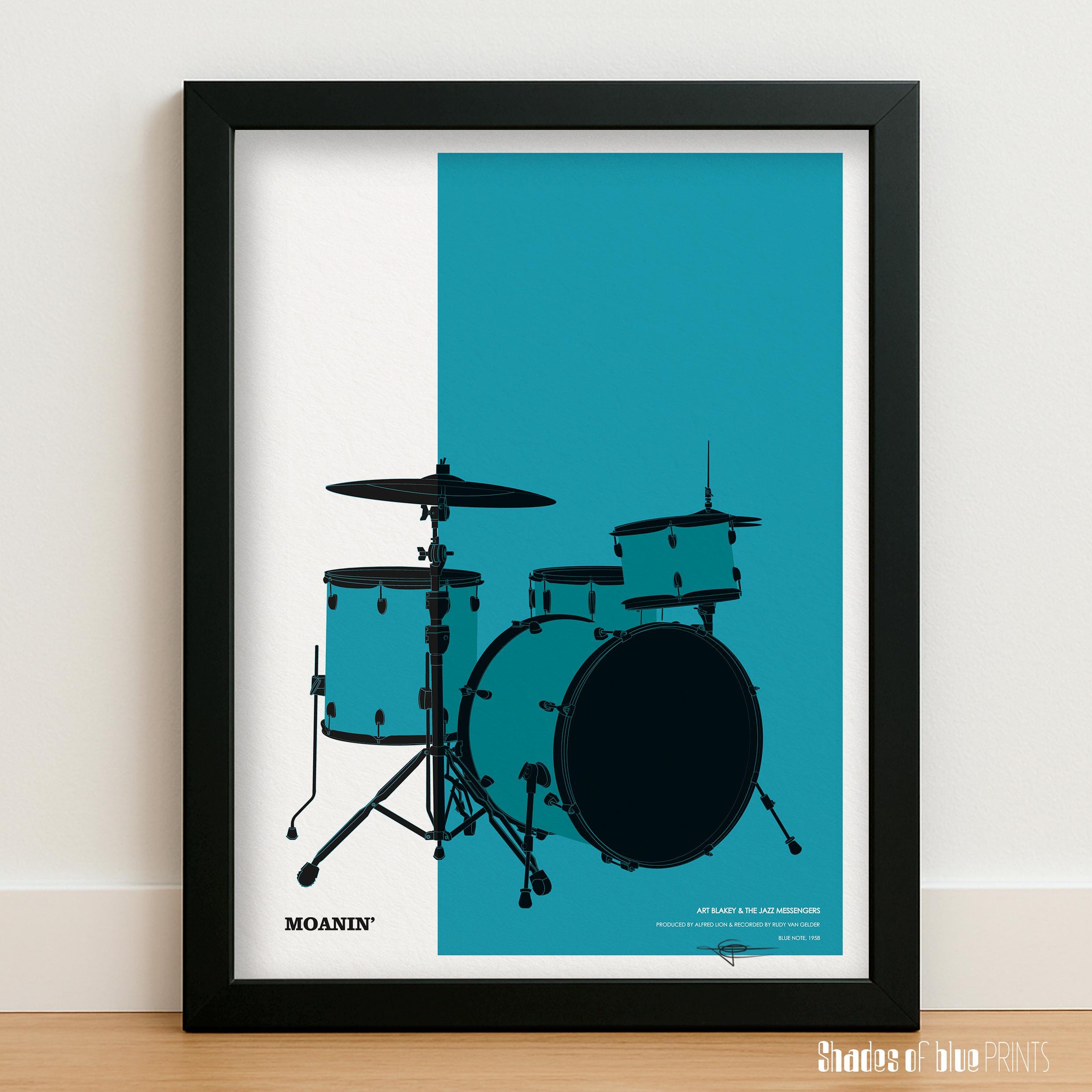 Art Blakey & the Jazz Messengers - Moanin' - Giclée Print - Etsy Art Blakey & the Jazz Messengers - Moanin' - Giclée Print - Etsy