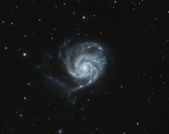 M101 - Pinwheel Galaxy close up