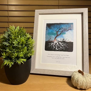 Inspirational Framed Book Extract From Big Panda And Tiny Dragon