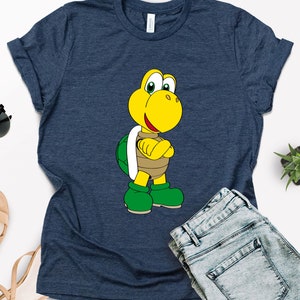 Koopa Troopa Shirt, Cute Koopa Troopa Shirt, Super Mario Shirt, Birthday Gift, Retro Game Shirt,Gift for Gamer,Video Game Shirt,Koopa Troopa