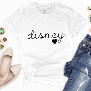 Disney Shirt, Disneyworld Shirt, , Disney Womens Shirt, Disneyland Shirt, Girls Disney Shirt, Disney Trip Shirt, Disney Heart