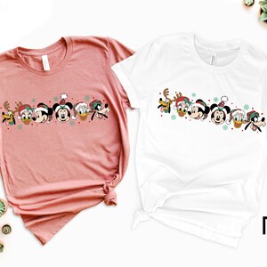 Vintage Mickey And Friend Christmas Shirt,Disney Ears Christmas Shirt,Disney Christmas Shirt,Disney Trip Shirt,Disney Family Christmas Shirt