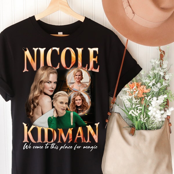 Nicole Kidman AMC Theaters 90's Bootleg T-Shirt