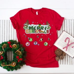 Vintage Mickey And Friend Christmas Shirt,Disney Ears Christmas Shirt,Disney Christmas Shirt,Disney Trip Shirt,Disney Family Christmas Shirt