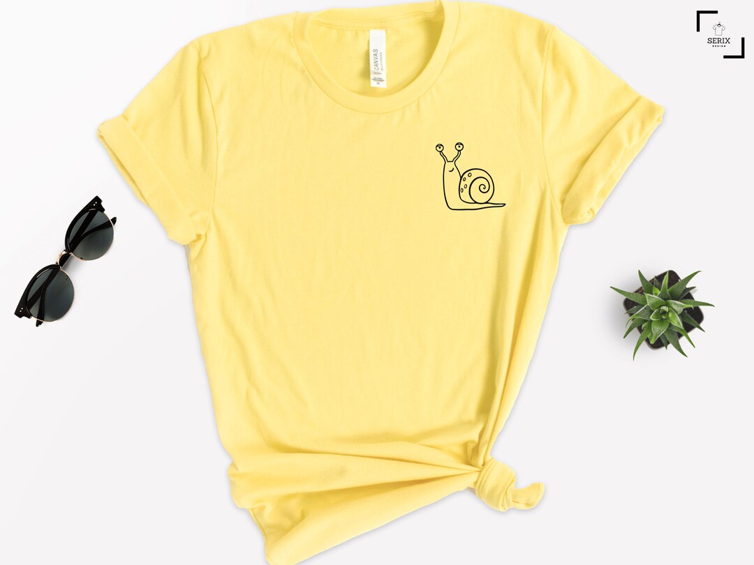 Womens Mens Cute Snails T Shirts,snail Lover Birthday Gift,custom Pet Shirt,snail Silhouette