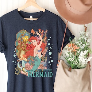 Vintage Little Mermaid Shirt, Little Mermaid Shirt, Ariel Shirt, Princess Shirts, Disney Princess Shirt, Disney Shirt, Disney Ariel Shirt