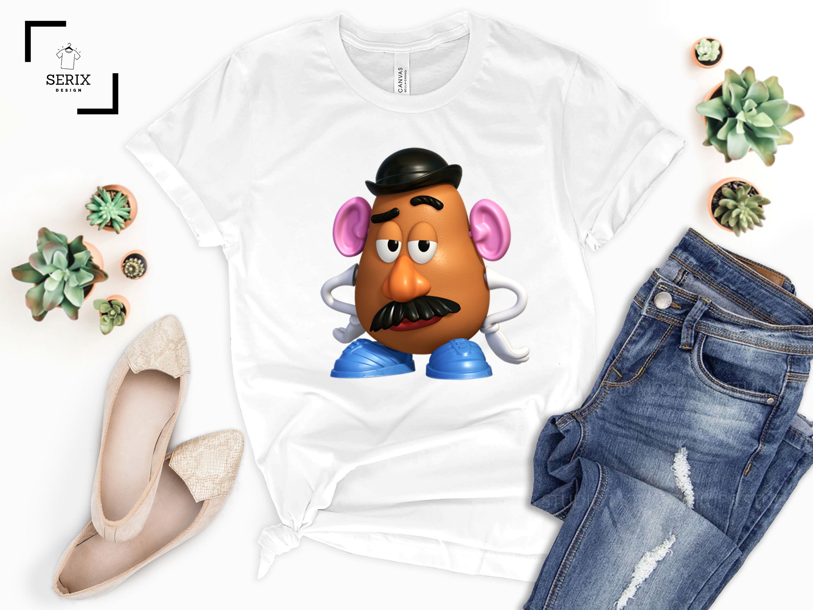 mr potato head t shirt zara