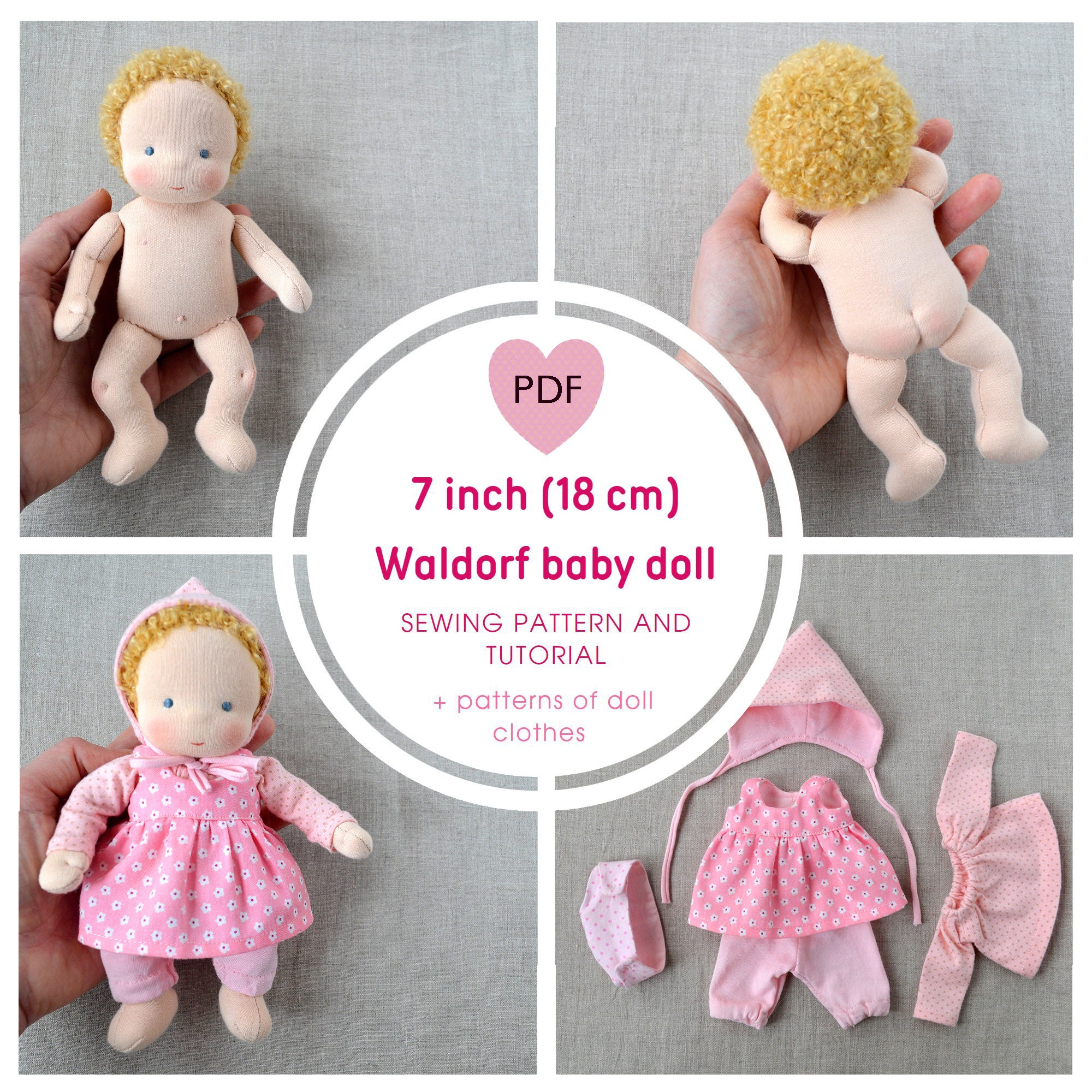 Molly Inspiration poupée Waldorf 38 cm - Art 'n Doll