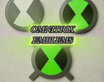 Ben 10 Omnitrix Magnetic Emblem: Classic & Alien Force Editions