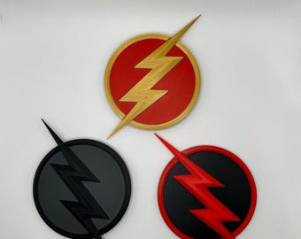 Flash-embleem | embleem speedster | cosplay-rekwisieten | accessoires | (Digitale download)