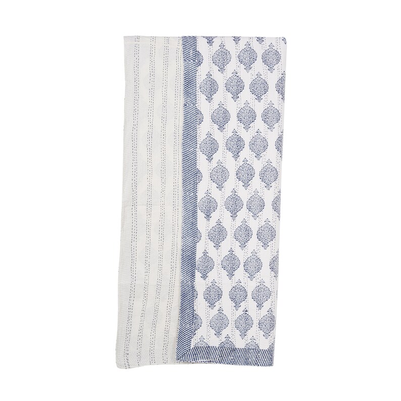 Queen Size Bedspread, Indian Cotton Block Print Bedspread Bohemian Boho Cotton Throw Handmade ...