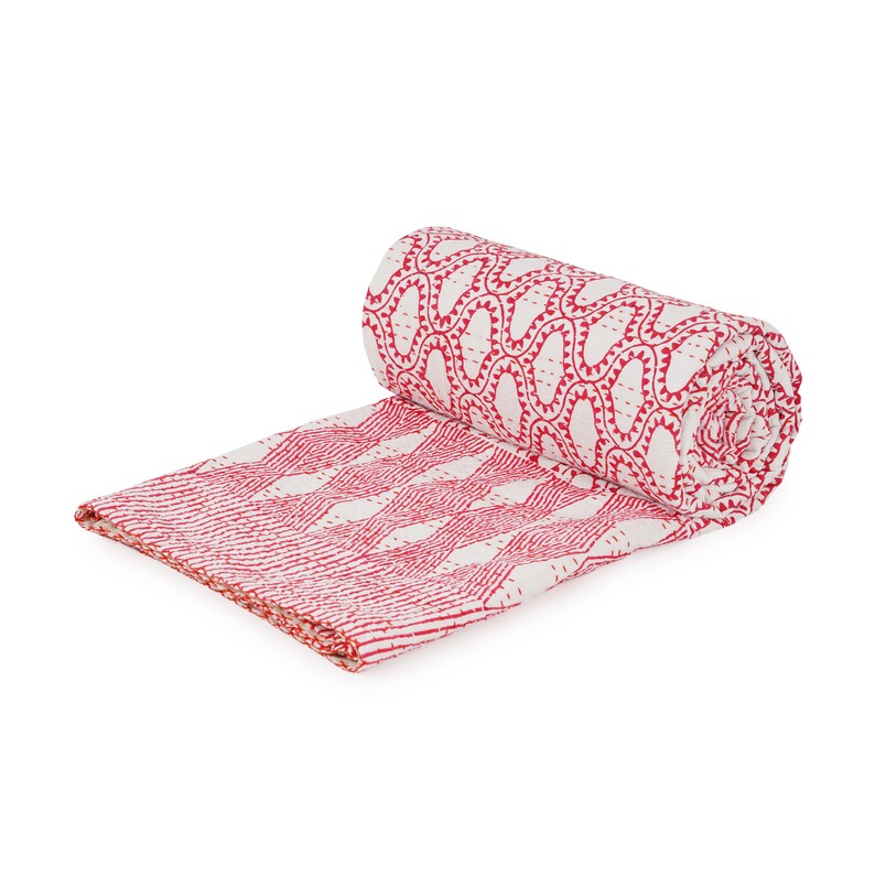 Queen Size Bedspread Indian Cotton Block Print Bedspread - Etsy