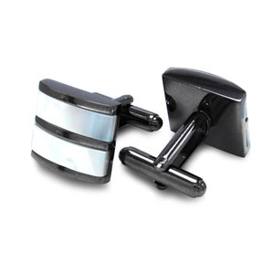 Mother Of Pearl Cufflinks For Men - Groom Wedding Cufflinks - Groomsmen Gift - Sterling Cufflinks - Mens cufflinks gifts
