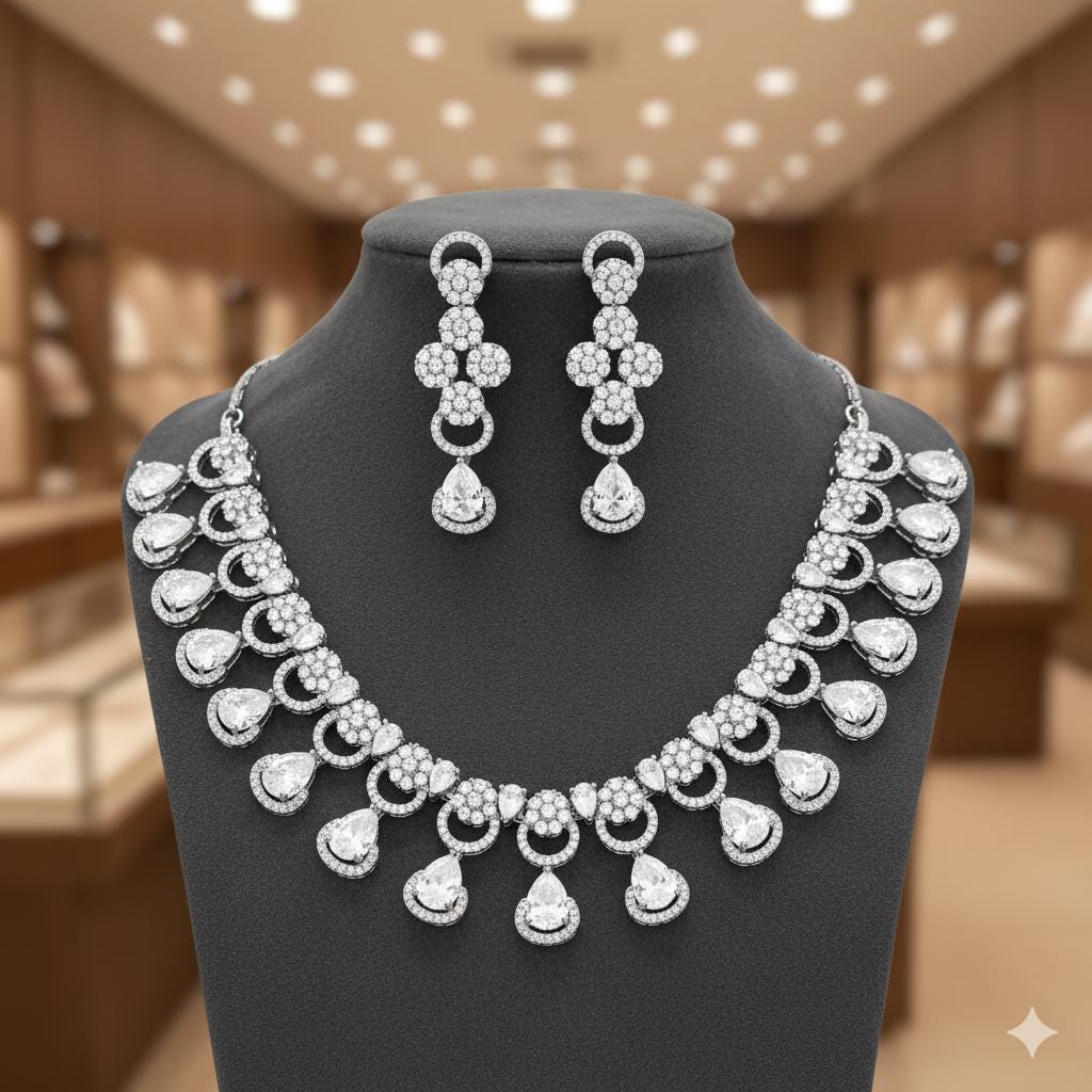 Orecchini Pendenti A Goccia In Zirconi Cubici AAA CZ, Placcato Oro 14K E Argento Sterling .925, 12mm