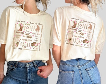 Lainey Wilson Shirt, Country Song Country Music Shirt, Concert Shirts Song Lyrics Shirt, Country Girl Cowgirl Shirt, Lainey Wilson Fan Gift