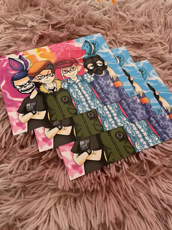 スプラトゥーン マンガ S4 アートプリント - Etsy 日本