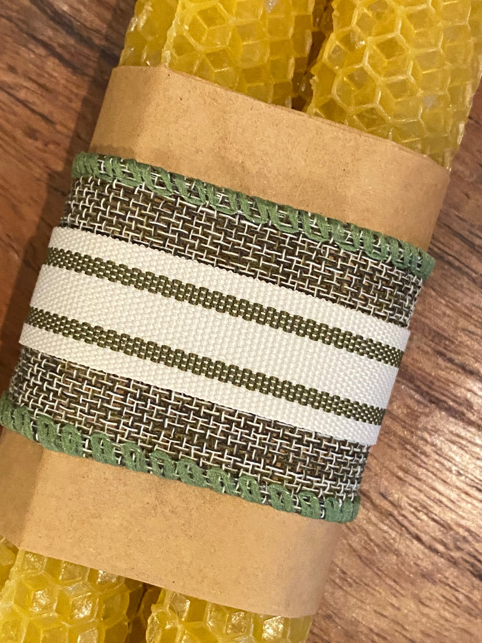 Hand Rolled Bees Wax Candle Sticks Etsy