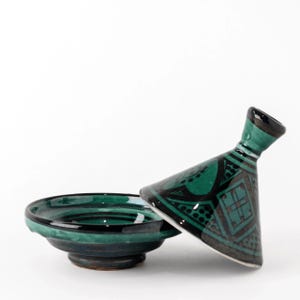 Moroccan Tagine, traditional moroccan clay tagine, side dishes presentation, home decor, clay dish