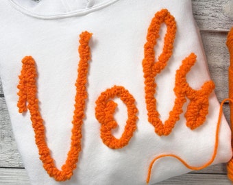 Tennessee Sweatshirt TN Pullover, School Spirit Sweatshirt, Tennessee Football Sweatshirt, TN Team Gear, Tennessee Volunteers