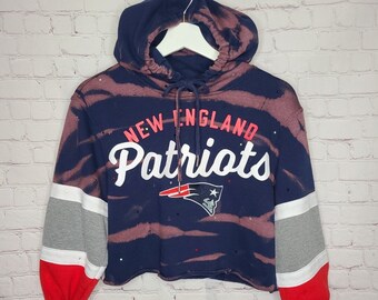 patriots crop sweatshirt