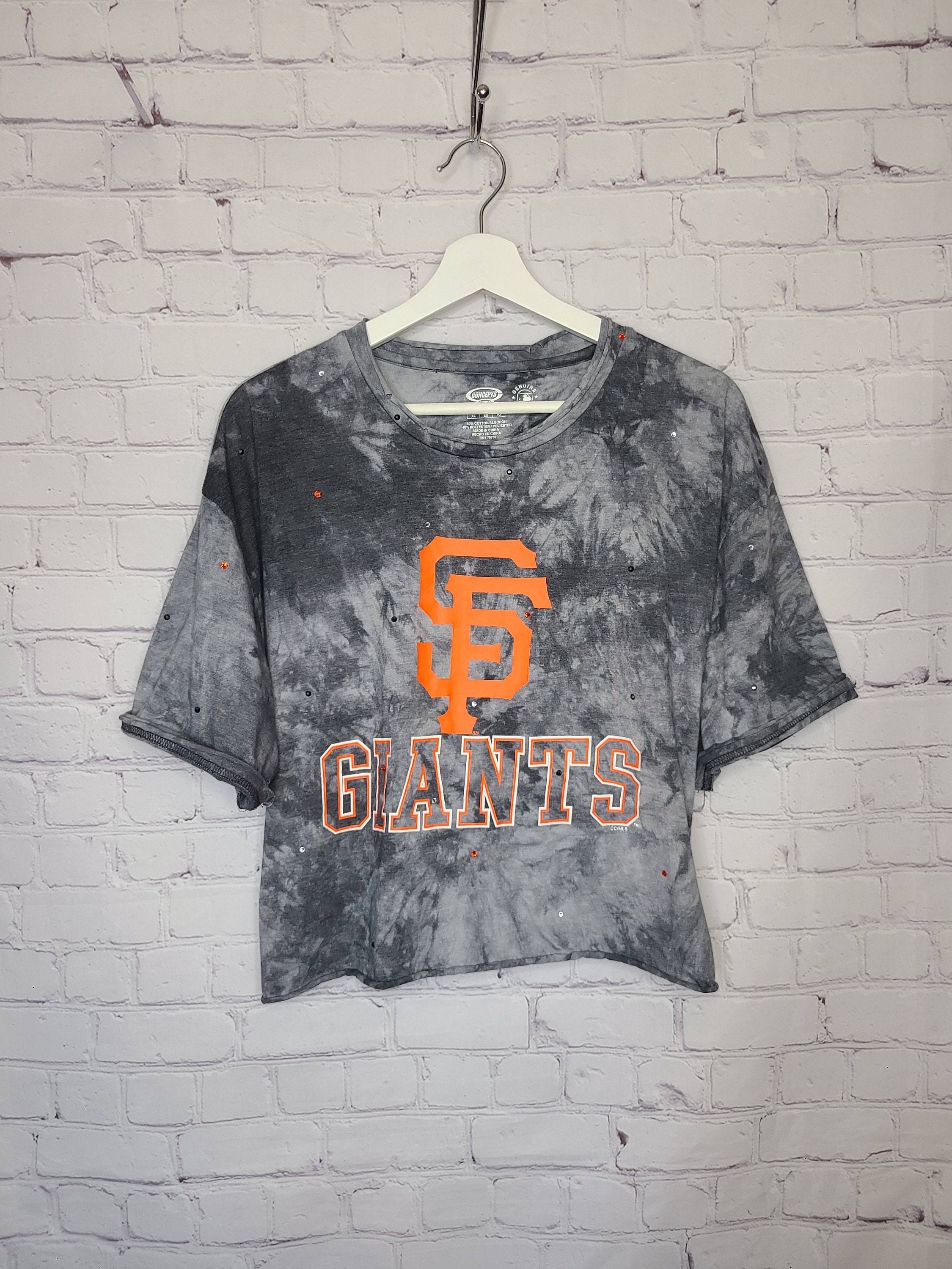 San Francisco Giants Burst Tie-Dye T-Shirt
