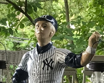 Standbeeld van New York Yankees legende Mickey Mantle