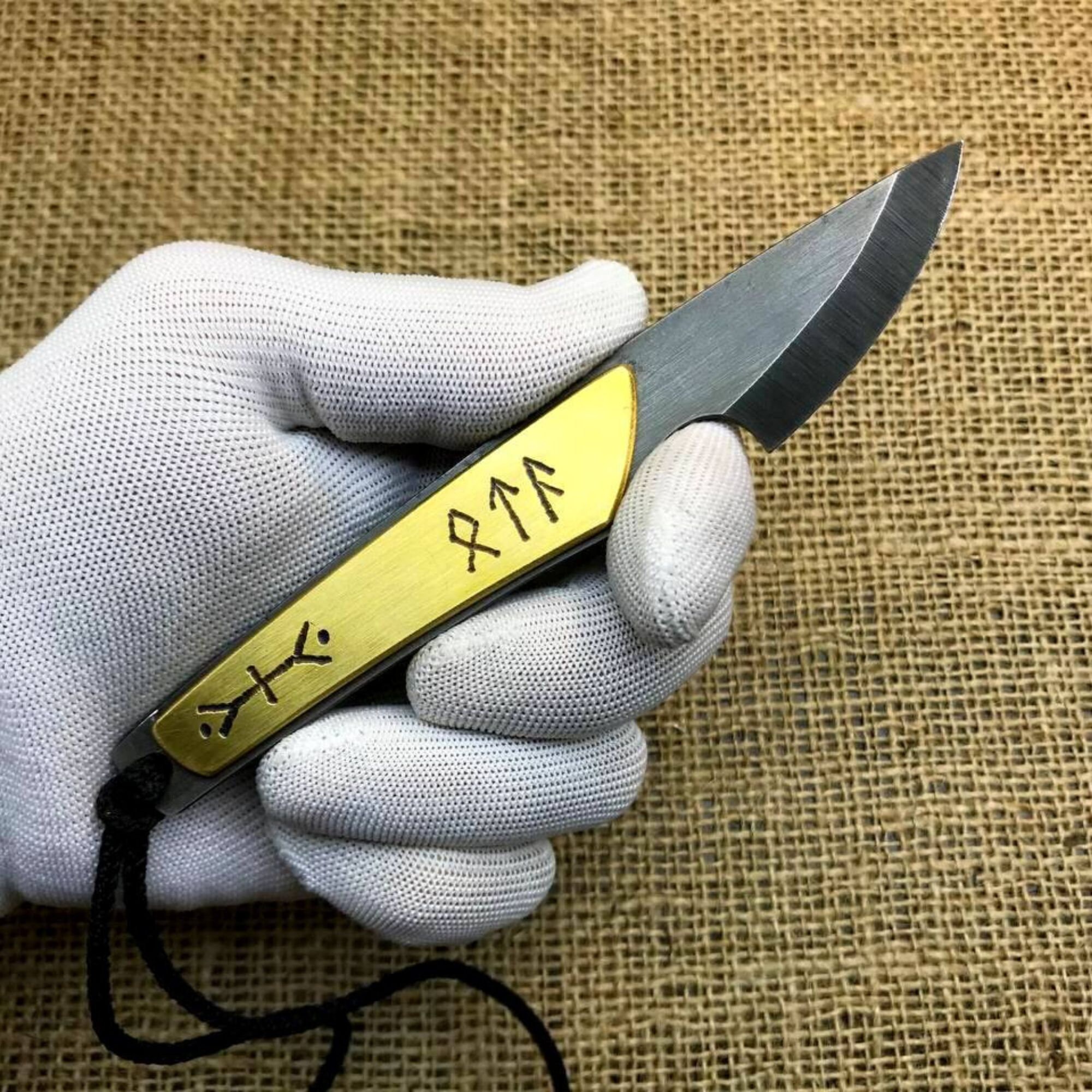 Handmade Full Tang Knife EDC/ Fixed Blade Knife and Sheath, Holder