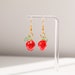 see more listings in the Glass Bead Earrings section