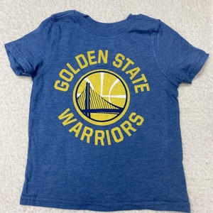 Golden State Warriors NBA Basketball Toddler Boys Blue Shirt 2t image 1