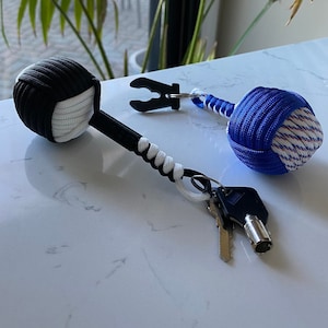 Floating Monkey Fist Keychain