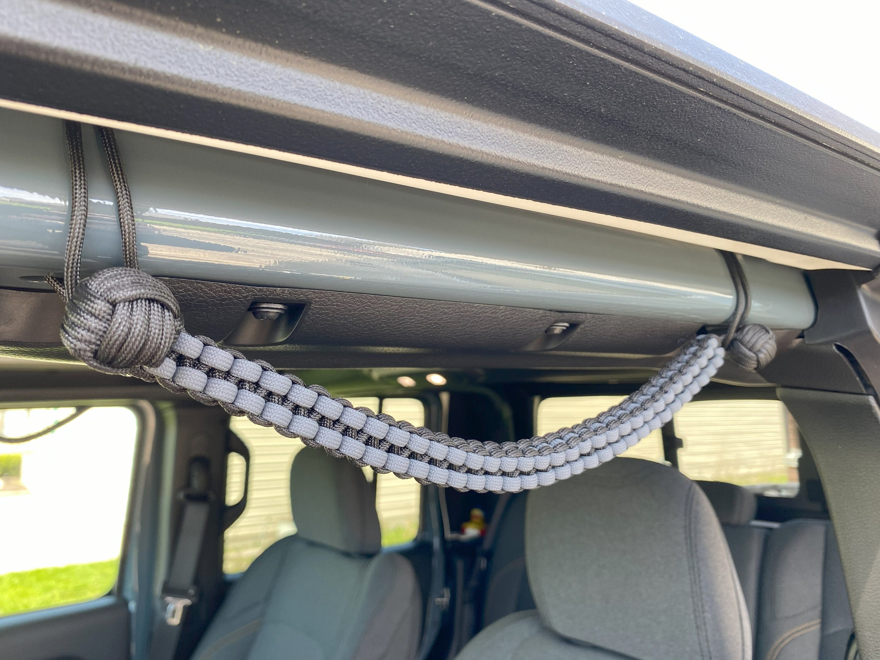 2024 Jeep Wrangler jl/gladiator JT Custom Front Grab Handles, Paracord Grab Handles, Custom Jeep