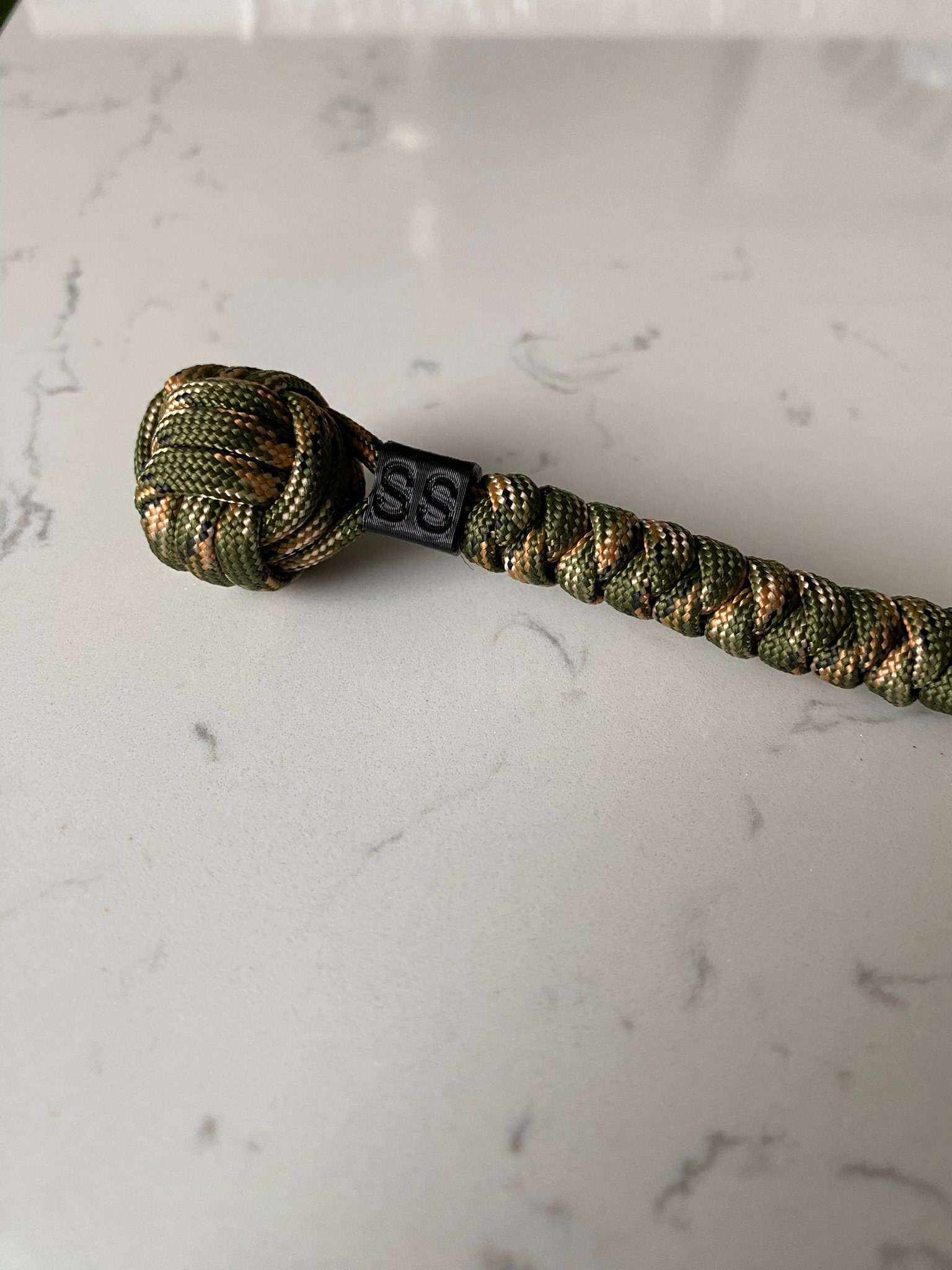 5 Dual Color Customizable Monkey Fist Keychain, Lightweight Keychains