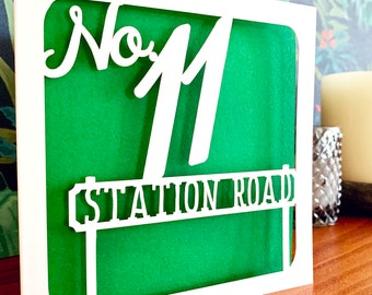 Personalised New Home Address Card