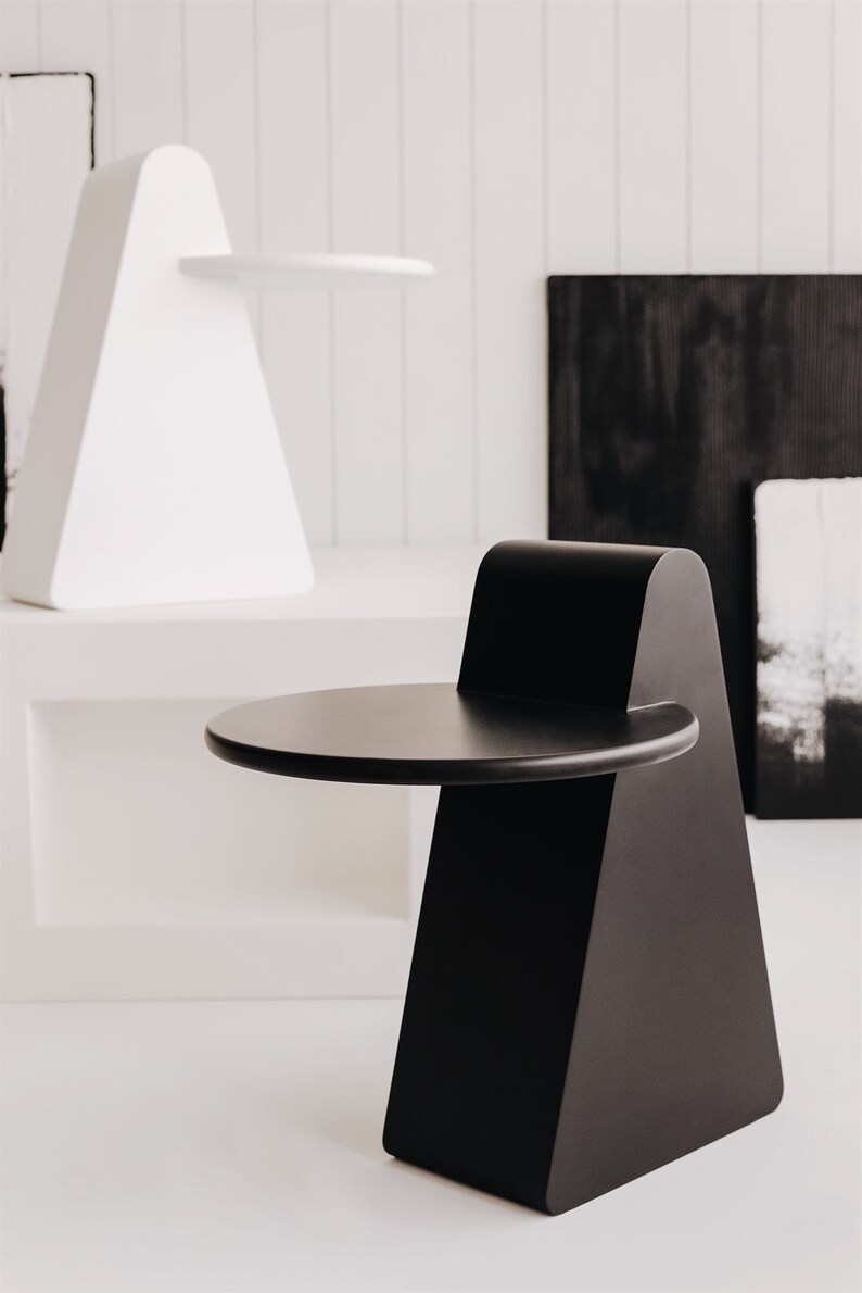 Mid Century Modern Coffee Table Round Coffee Table Unique Etsy