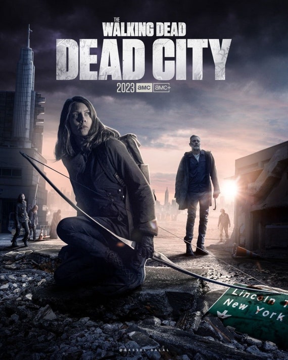 The Walking Dead Dead City A4 Glossy Poster -  Israel