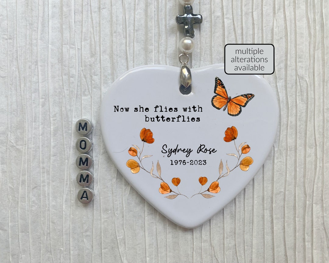 Butterfly Memorial Gift for Bereaved Family Loss Memorial Etsy