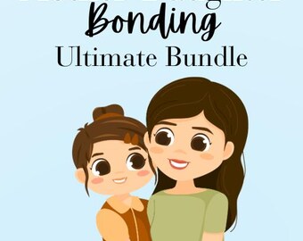 Mother-Daughter Bonding Kit: Printable Journal, Challenges, and Questions (PDF Download)