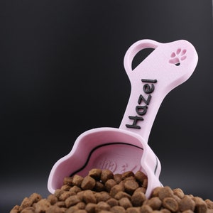 Personalized Dog Food Scoop Custom Scooper Pet Kibble Scoops Food Dispenser Dog Measuring Cup Custom Pet Accessories Gift Idea For Dog Lover image 8