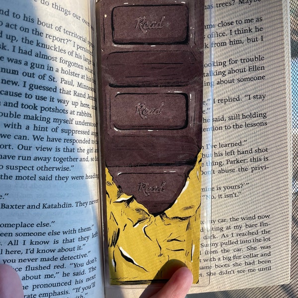 LEER Marcador de barra de chocolate