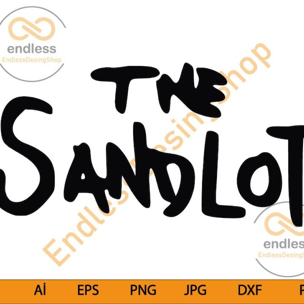 The Sandlot Svg, The Sandlot Png, Cricut, Cut File, Vector, Silhoutte, Png, Eps, Cuttable File, Digital Download