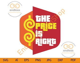 The Price is Right SVG PNG JpEg