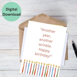 happy birthday card,funny happy birthday card,birthday card,printable card,printable happy birthday card,greeting card,digital download