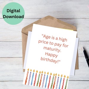 birthday card,happy birthday card,funny birthday card,happy birthday,greeting card,printable birthday card,digital download
