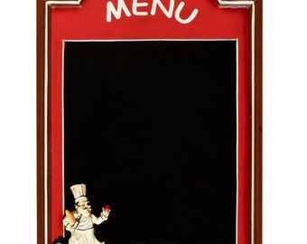 Restaurant Slate With 3 White Chalks Provided