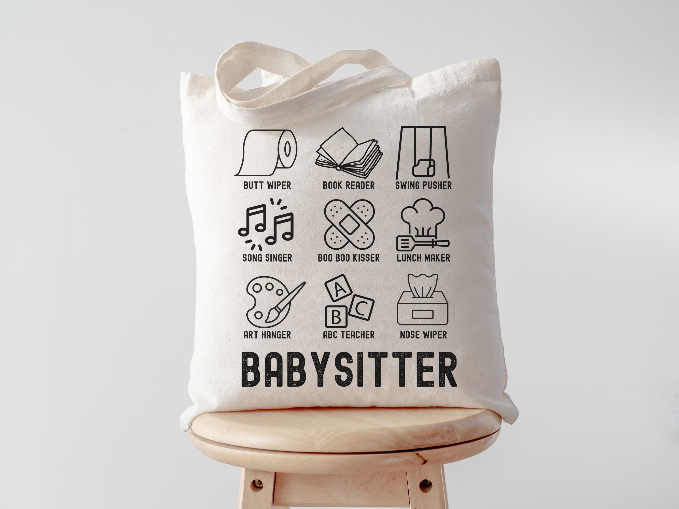 Buy Babysitter Bag, Mothers Day Gift, Gift for Babysitter, Babysitter Gift,  Babysitter Gift, Funny Babysitter Bag, Funny Babysitter Gift Online in  India - Etsy