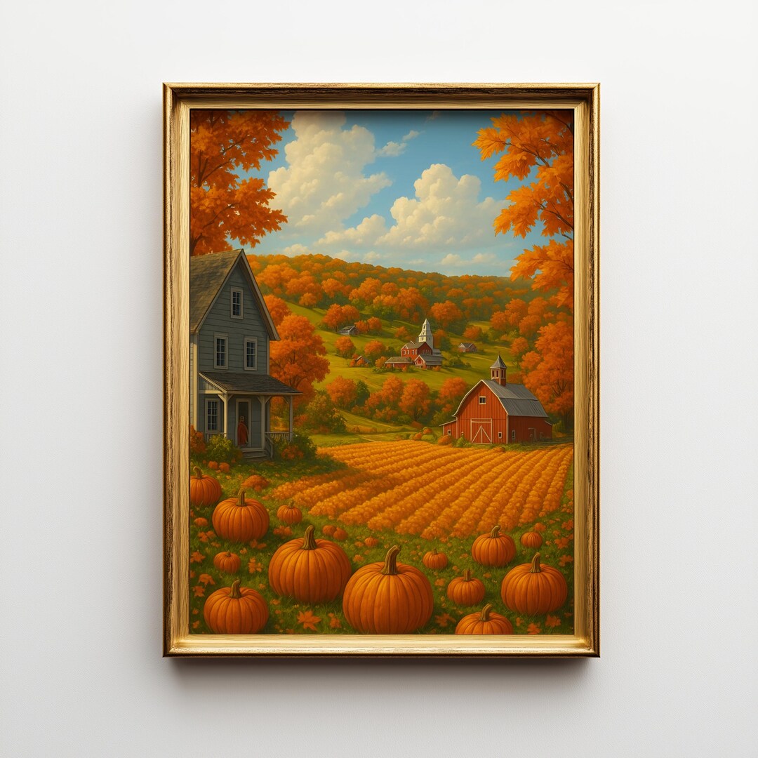Vintage Thanksgiving Turkey Art Print: Fall Decor (digital Download) - Etsy