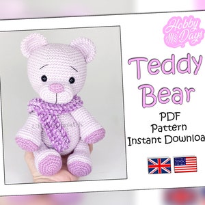 Amigurumi Crochet Teddy Bear PDF Download
