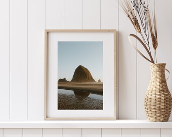Haystack Rock, Cannon Beach | Oregon Coast Prints | Nature Prints | Pobieranie cyfrowe | Wystrój domu