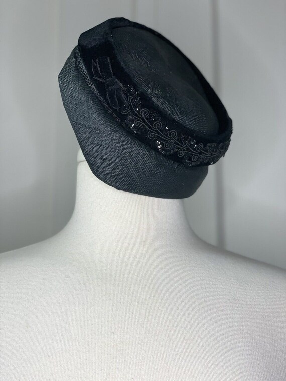 Vintage Herbert Bernard Pill Box Hat