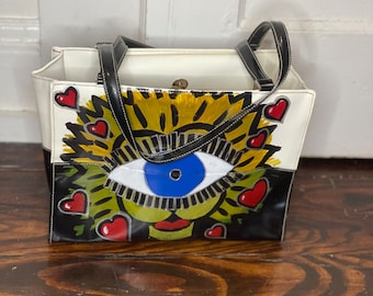 hand painted kate spade courage of the lion bag